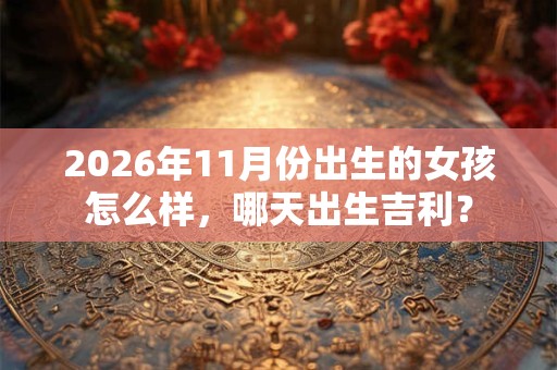 2026年11月份出生的女孩怎么样，哪天出生吉利？