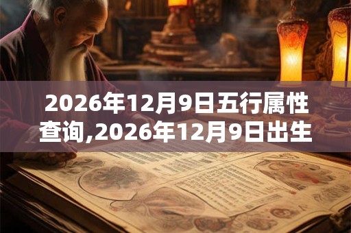 2026年12月9日五行属性查询,2026年12月9日出生五行属什么