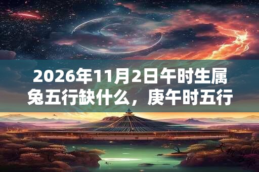 2026年11月2日午时生属兔五行缺什么,庚午时五行缺什么 2026年11月2日午时生属兔五行缺什么,庚午时五行缺什么