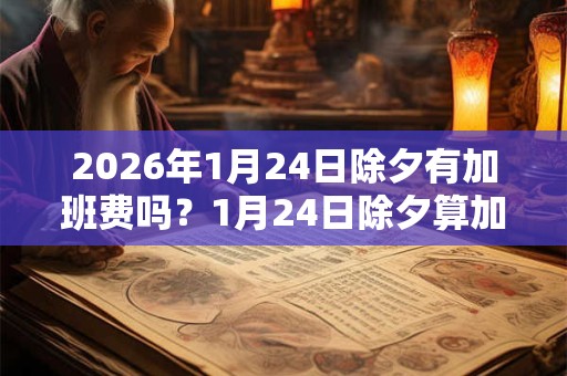 2026年1月24日除夕有加班费吗?1月24日除夕算加班吗? 2026年1月24日除夕有加班费吗?1月24日除夕算加班吗?