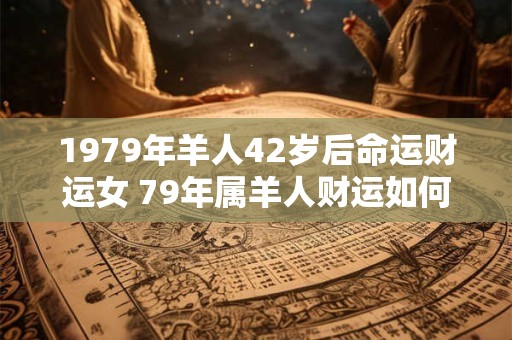 1979年羊人42岁后命运财运女 79年属羊人财运如何