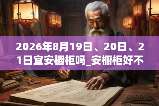 2026年8月19日、20日、21日宜安橱柜吗_安橱柜好不好 2026年8月19日、20日、21日宜安橱柜吗_安橱柜好不好