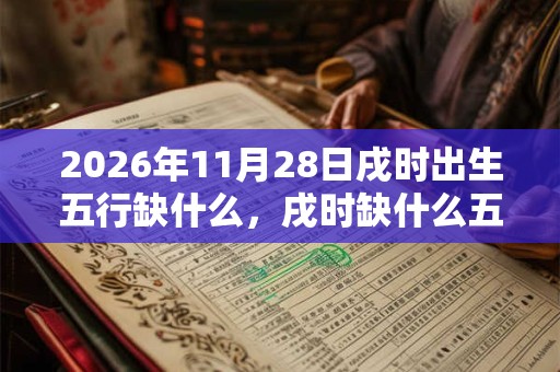 2026年11月28日戌时出生五行缺什么,戌时缺什么五行 2026年11月28日戌时出生五行缺什么,戌时缺什么五行