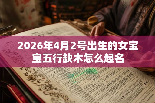 2026年4月2号出生的女宝宝五行缺木怎么起名 2026年4月2号出生的女宝宝五行缺木怎么起名