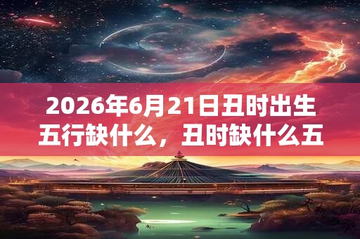 2026年6月21日丑时出生五行缺什么,丑时缺什么五行 2026年6月21日丑时出生五行缺什么,丑时缺什么五行