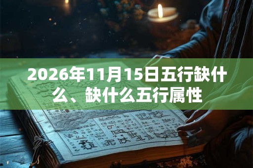 2026年11月15日五行缺什么、缺什么五行属性 2026年11月15日五行缺什么、缺什么五行属性