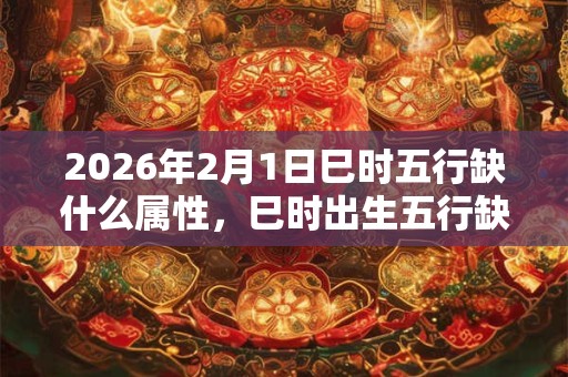 2026年2月1日巳时五行缺什么属性,巳时出生五行缺什么 2026年2月1日巳时五行缺什么属性,巳时出生五行缺什么