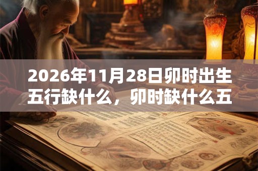 2026年11月28日卯时出生五行缺什么,卯时缺什么五行 2026年11月28日卯时出生五行缺什么,卯时缺什么五行