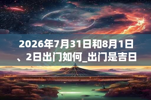 2026年7月31日和8月1日、2日出门如何_出门是吉日吗