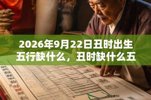 2026年9月22日丑时出生五行缺什么,丑时缺什么五行 2026年9月22日丑时出生五行缺什么,丑时缺什么五行