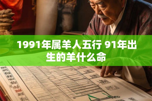1991年属羊人五行 91年出生的羊什么命 1991年属羊人五行 91年出生的羊什么命