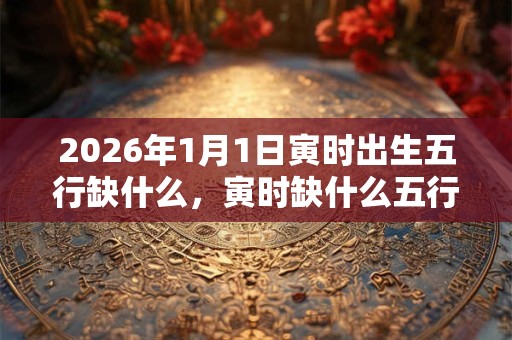 2026年1月1日寅时出生五行缺什么,寅时缺什么五行 2026年1月1日寅时出生五行缺什么,寅时缺什么五行