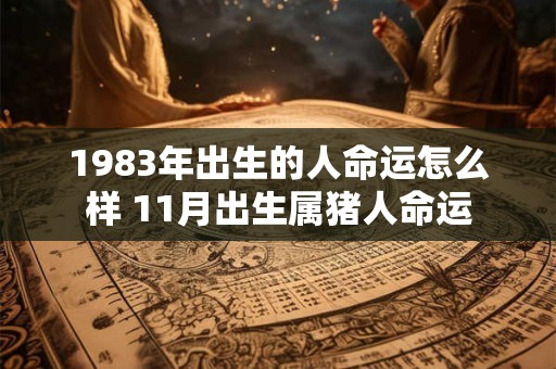 1983年出生的人命运怎么样 11月出生属猪人命运 1983年出生的人命运怎么样 11月出生属猪人命运