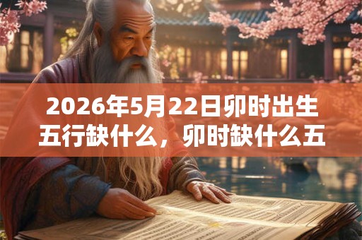 2026年5月22日卯时出生五行缺什么,卯时缺什么五行 2026年5月22日卯时出生五行缺什么,卯时缺什么五行