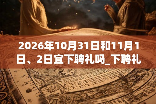 2026年10月31日和11月1日、2日宜下聘礼吗_下聘礼好不好