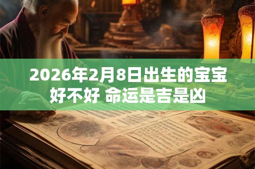 2026年2月8日出生的宝宝好不好 命运是吉是凶