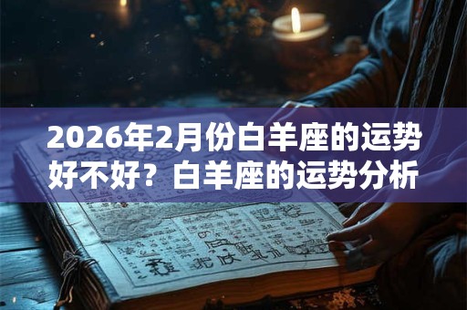 2026年2月份白羊座的运势好不好?白羊座的运势分析 2026年2月份白羊座的运势好不好?白羊座的运势分析