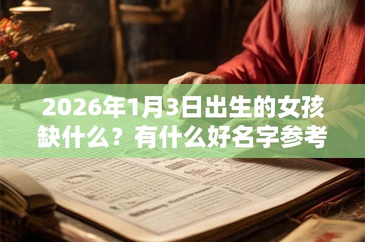 2026年1月3日出生的女孩缺什么?有什么好名字参考? 2026年1月3日出生的女孩缺什么?有什么好名字参考?