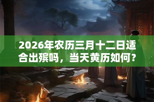 2026年农历三月十二日适合出殡吗,当天黄历如何? 2026年农历三月十二日适合出殡吗,当天黄历如何?