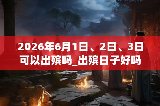 2026年6月1日、2日、3日可以出殡吗_出殡日子好吗 2026年6月1日、2日、3日可以出殡吗_出殡日子好吗