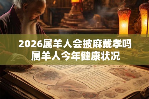 2026属羊人会披麻戴孝吗 属羊人今年健康状况