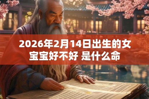 2026年2月14日出生的女宝宝好不好 是什么命 2026年2月14日出生的女宝宝好不好 是什么命