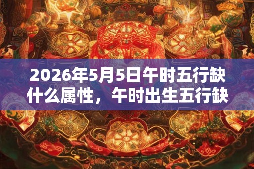 2026年5月5日午时五行缺什么属性，午时出生五行缺什么