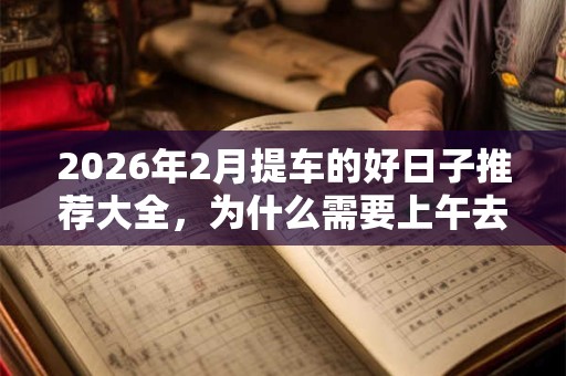 2026年2月提车的好日子推荐大全,为什么需要上午去提车? 2026年2月提车的好日子推荐大全,为什么需要上午去提车?