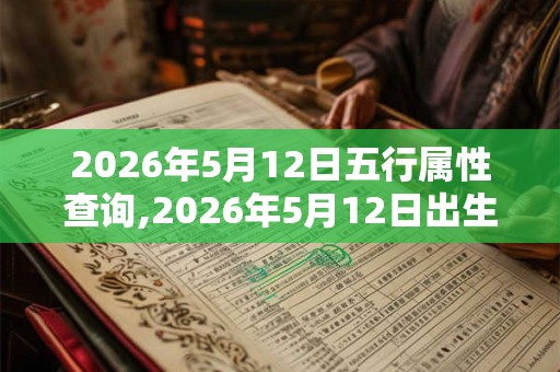 2026年5月12日五行属性查询,2026年5月12日出生五行属什么