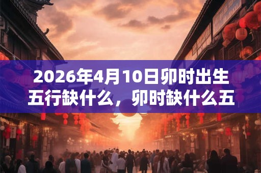 2026年4月10日卯时出生五行缺什么,卯时缺什么五行 2026年4月10日卯时出生五行缺什么,卯时缺什么五行