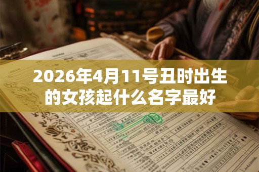 2026年4月11号丑时出生的女孩起什么名字最好