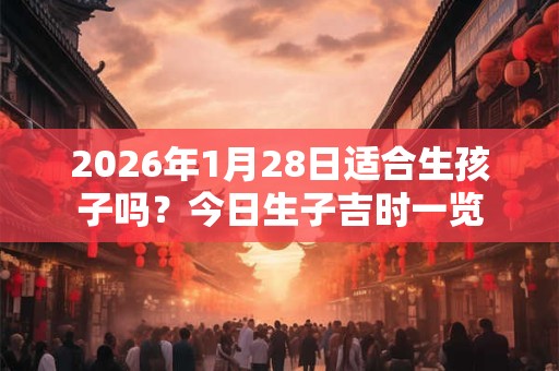 2026年1月28日适合生孩子吗?今日生子吉时一览 2026年1月28日适合生孩子吗?今日生子吉时一览