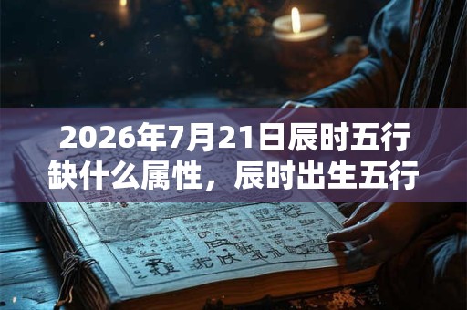 2026年7月21日辰时五行缺什么属性，辰时出生五行缺什么