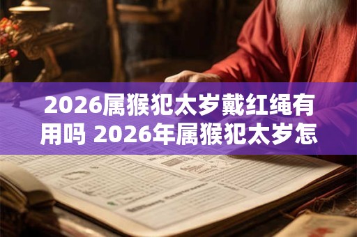 2026属猴犯太岁戴红绳有用吗 2026年属猴犯太岁怎么转运 2026属猴犯太岁戴红绳有用吗 2026年属猴犯太岁怎么转运