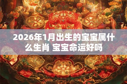 2026年1月出生的宝宝属什么生肖 宝宝命运好吗