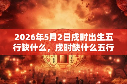 2026年5月2日戌时出生五行缺什么,戌时缺什么五行 2026年5月2日戌时出生五行缺什么,戌时缺什么五行