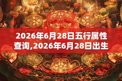 2026年6月28日五行属性查询,2026年6月28日出生五行属什么 2026年6月28日五行属性查询,2026年6月28日出生五行属什么
