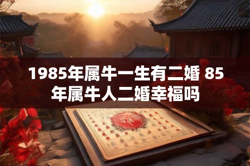 1985年属牛一生有二婚 85年属牛人二婚幸福吗 1985年属牛一生有二婚 85年属牛人二婚幸福吗