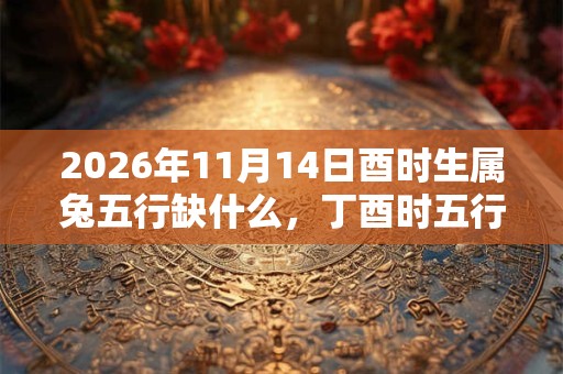 2026年11月14日酉时生属兔五行缺什么,丁酉时五行缺什么 2026年11月14日酉时生属兔五行缺什么,丁酉时五行缺什么