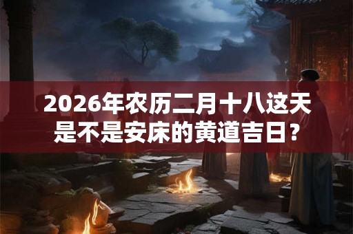 2026年农历二月十八这天是不是安床的黄道吉日? 2026年农历二月十八这天是不是安床的黄道吉日?