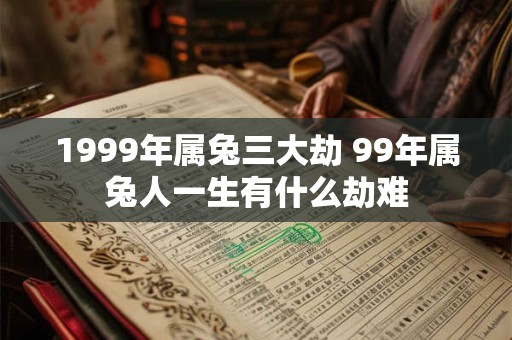 1999年属兔三大劫 99年属兔人一生有什么劫难