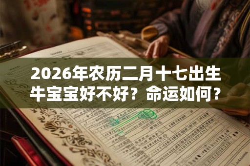 2026年农历二月十七出生牛宝宝好不好?命运如何? 2026年农历二月十七出生牛宝宝好不好?命运如何?