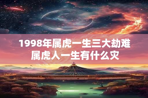 1998年属虎一生三大劫难 属虎人一生有什么灾