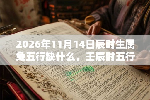 2026年11月14日辰时生属兔五行缺什么,壬辰时五行缺什么 2026年11月14日辰时生属兔五行缺什么,壬辰时五行缺什么