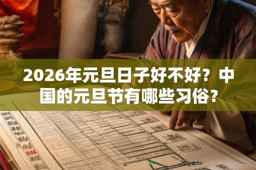 2026年元旦日子好不好?中国的元旦节有哪些习俗? 2026年元旦日子好不好?中国的元旦节有哪些习俗?