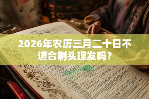 2026年农历三月二十日不适合剃头理发吗? 2026年农历三月二十日不适合剃头理发吗?