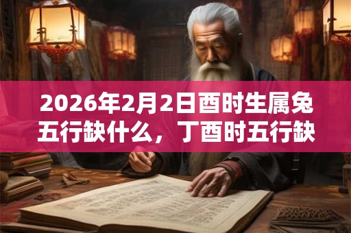2026年2月2日酉时生属兔五行缺什么，丁酉时五行缺什么