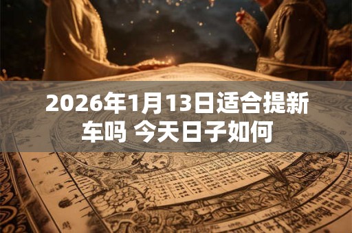 2026年1月13日适合提新车吗 今天日子如何