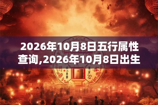 2026年10月8日五行属性查询,2026年10月8日出生五行属什么 2026年10月8日五行属性查询,2026年10月8日出生五行属什么