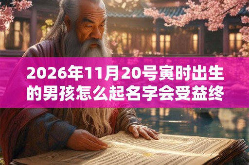2026年11月20号寅时出生的男孩怎么起名字会受益终生 2026年11月20号寅时出生的男孩怎么起名字会受益终生
